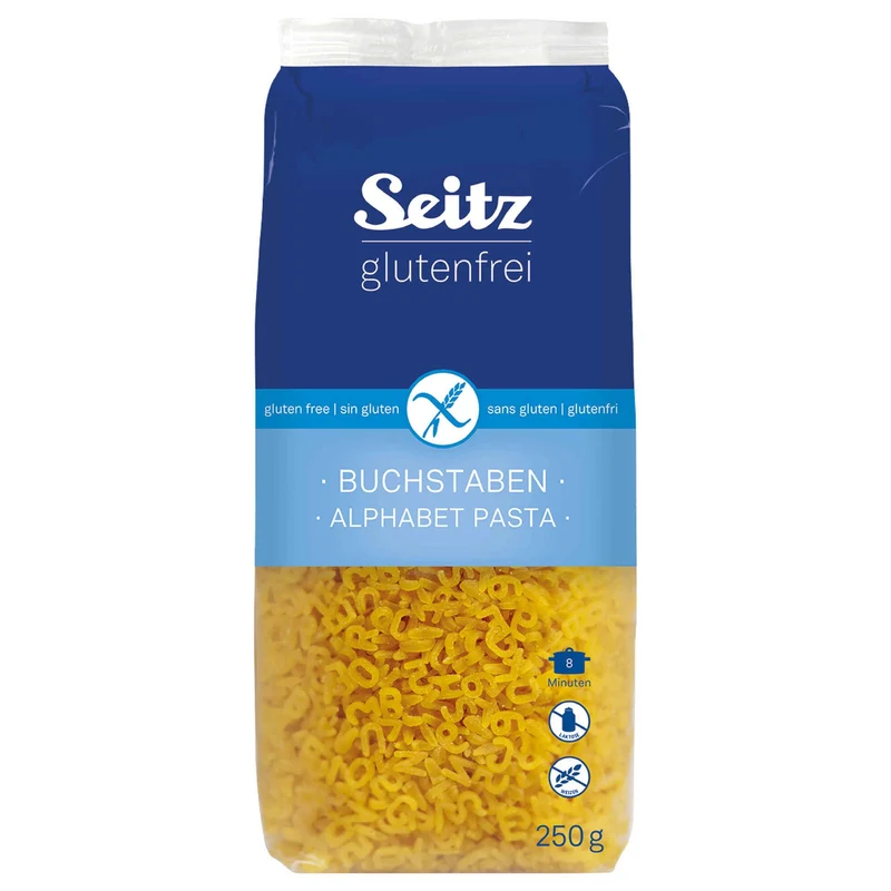 Seitz Gluten Free Letters Pasta 250g