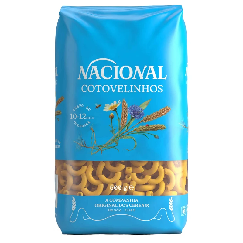 Nacional Cotovelos Elbow Pasta 500g