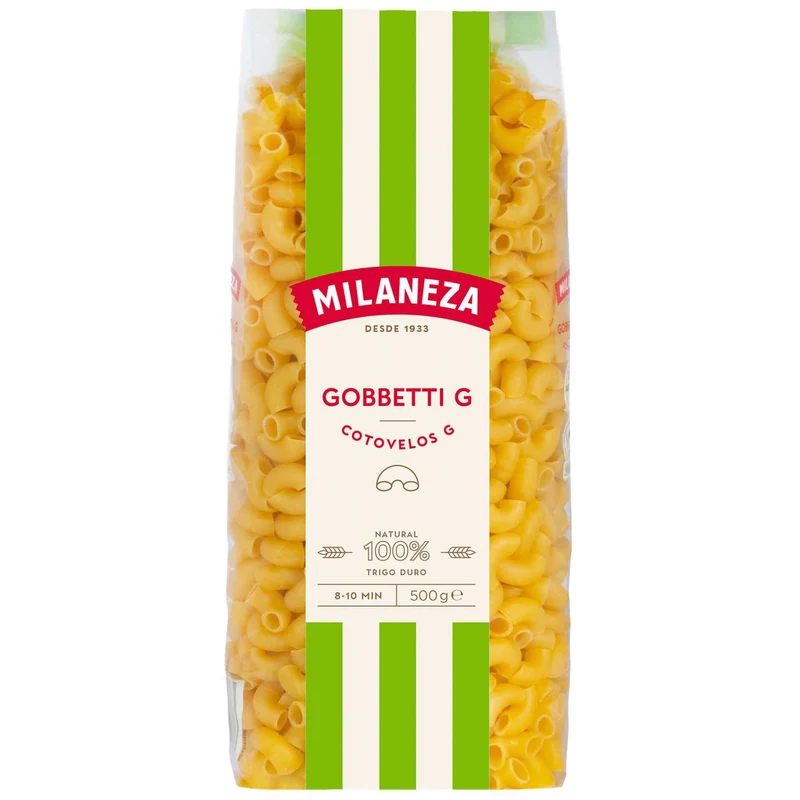 Milaneza Gobbetti Rigati Pasta 500g