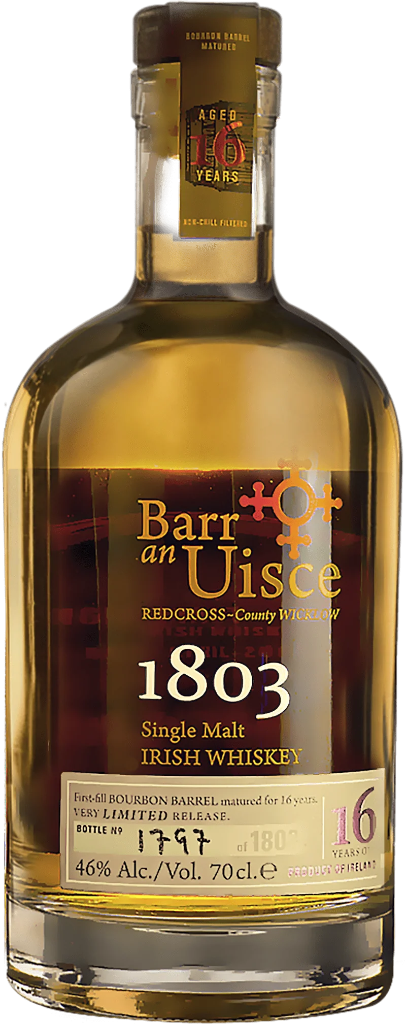 Barr an Uisce 16 Year Old Single Malt 70cl