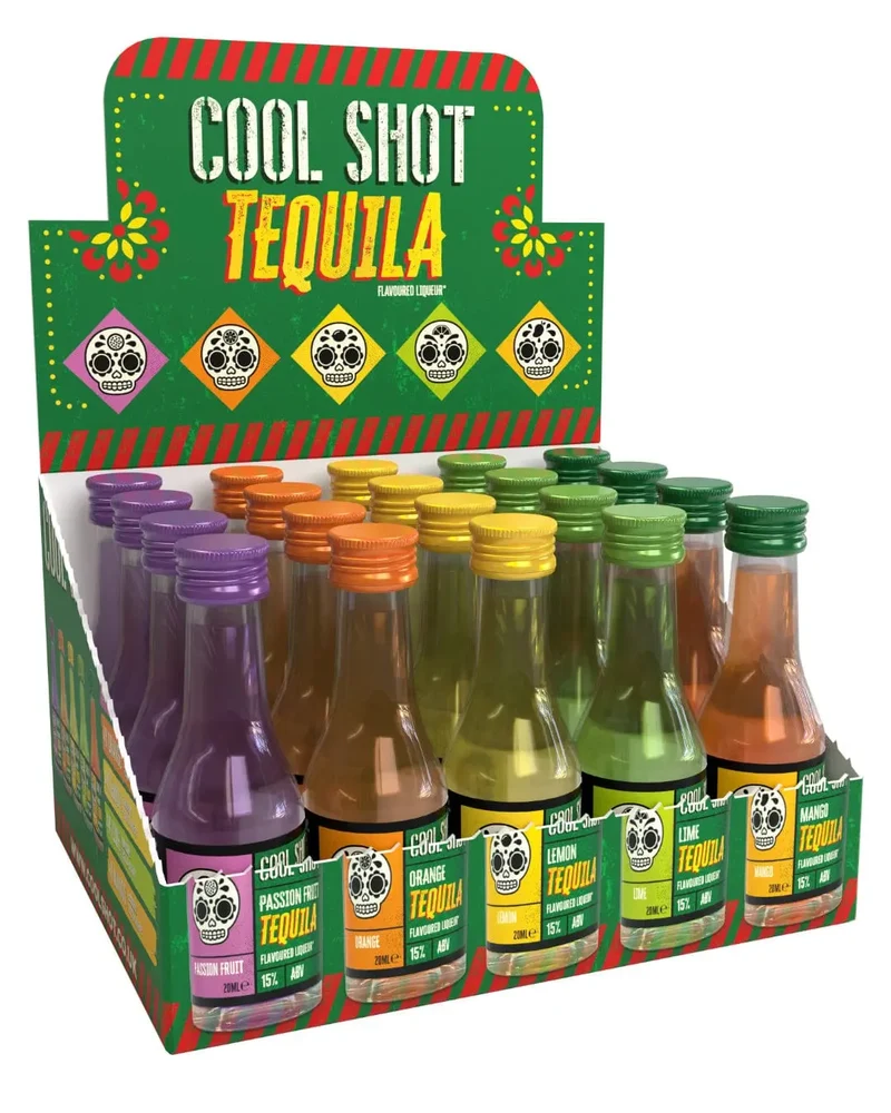 Cool Shot Tequila Pack, 20 x 20 ml