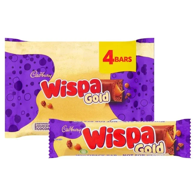 Cadbury Wispa Gold 4 x 38.3g (153.2g)