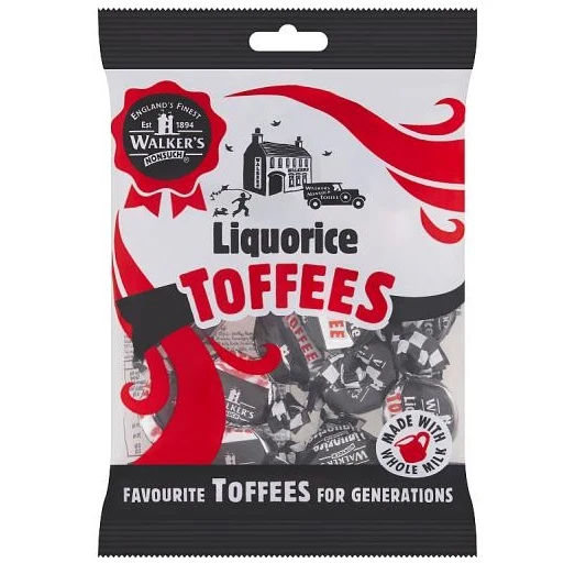 Walkers Nonsuch Liquorice Toffees 150g