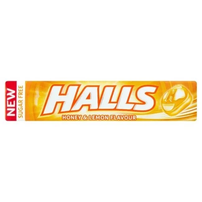 Halls Honey and Lemon Sugar Free 32g