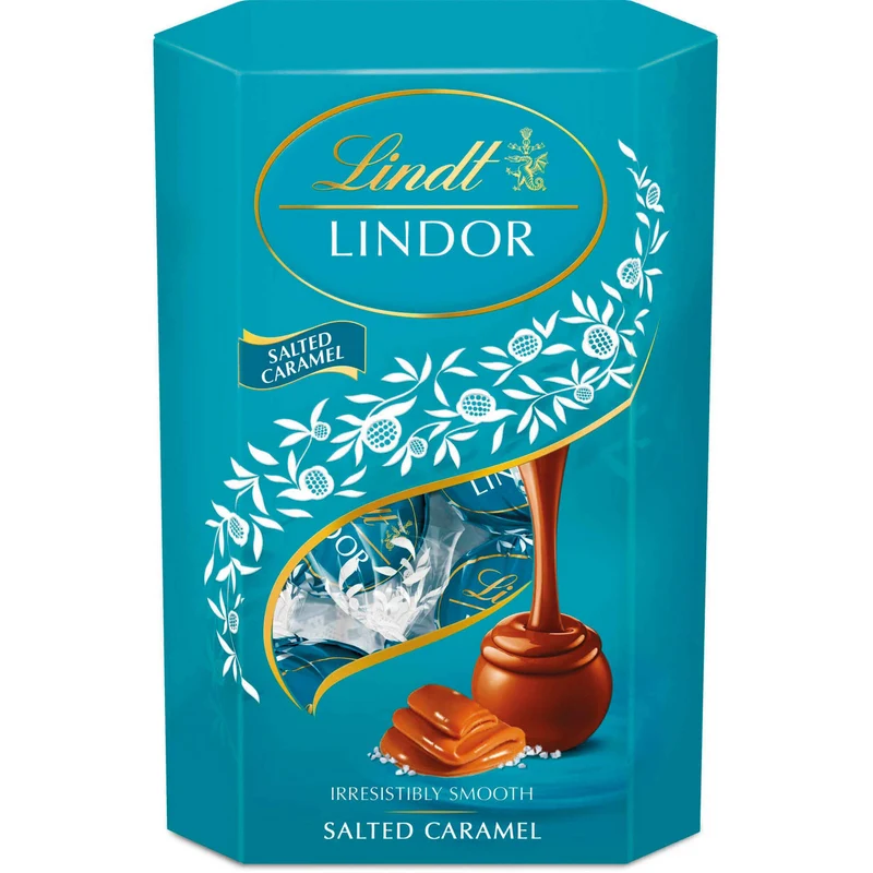 Lindt Lindor Salted Caramel Milk Chocolate Truffles 200g