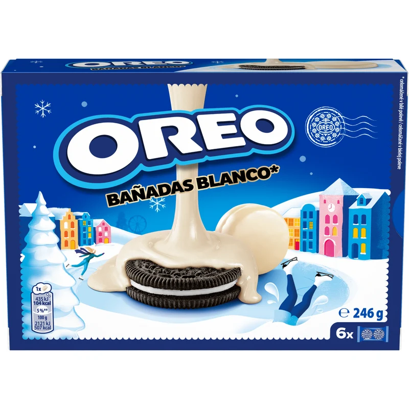 Oreo White Chocolate Covered 246g