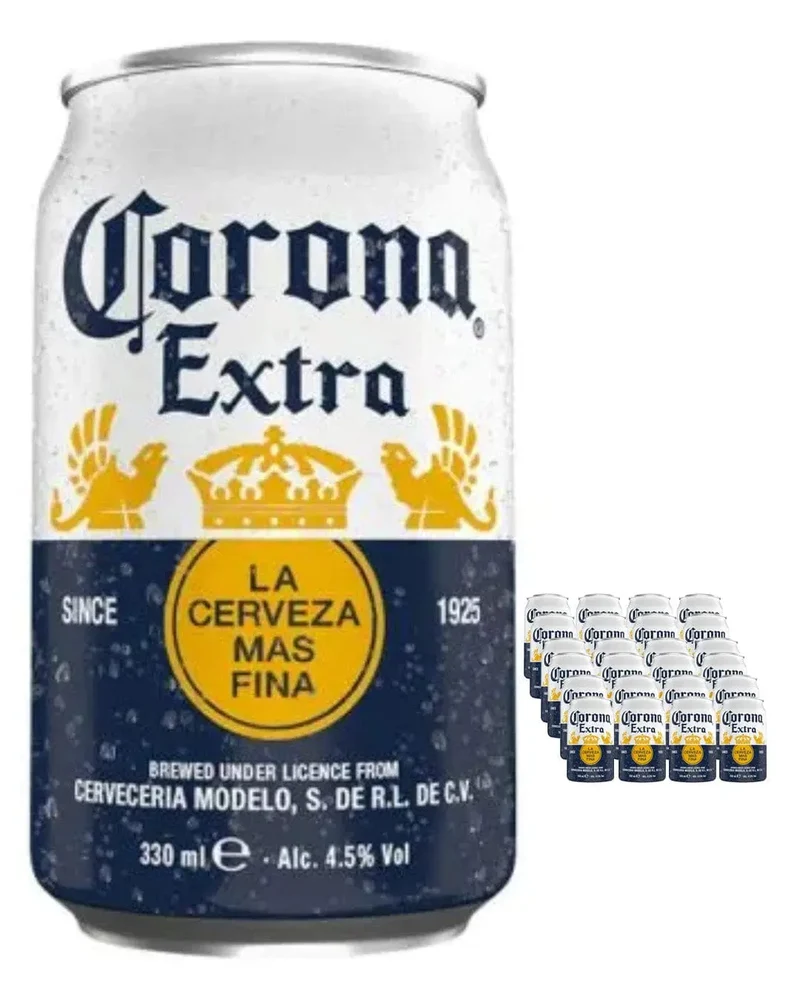 Corona Extra Beer Can Multipack, 24 x 330 ml