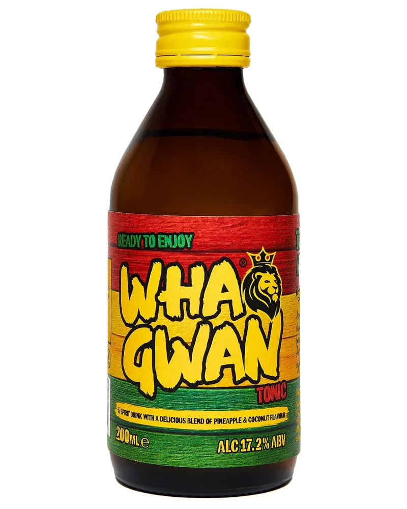 Wha Gwan Pineapple Coconut Rum Tonic, 200 ml