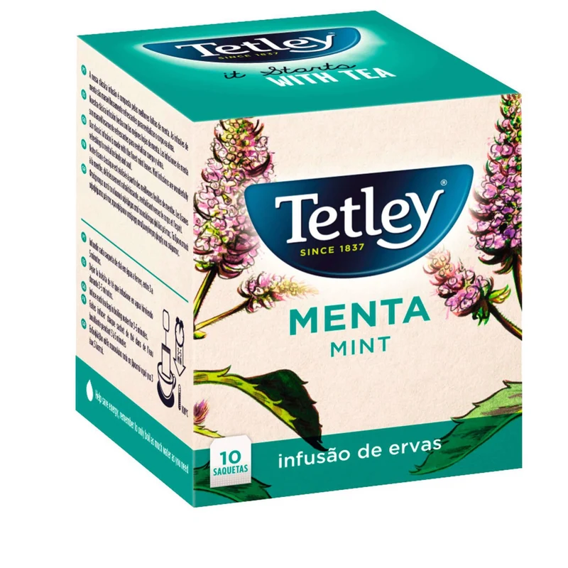 Tetley Mint Infusion 10 Tea Bags