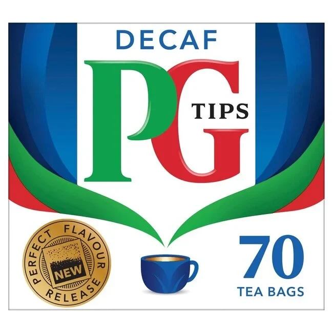 PG Tips Decaf Black Tea 70 Tea Bags