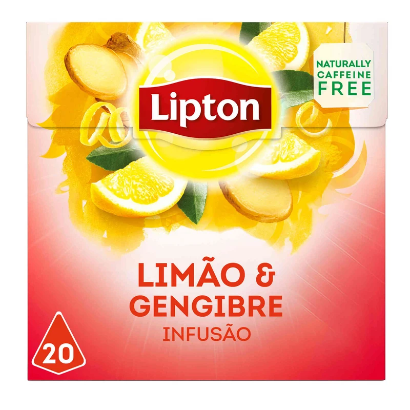 Lipton Lemon and Ginger Infusion 20 Pyramid Bags