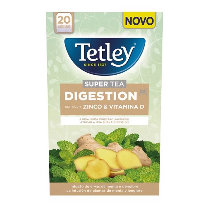 Tetley Mint and Ginger Digestion Infusion 20 Tea Bags