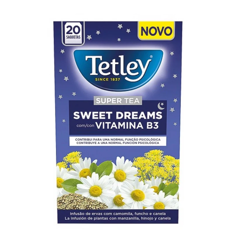 Tetley Sweet Dreams Herbal Infusion 20 Tea Bags