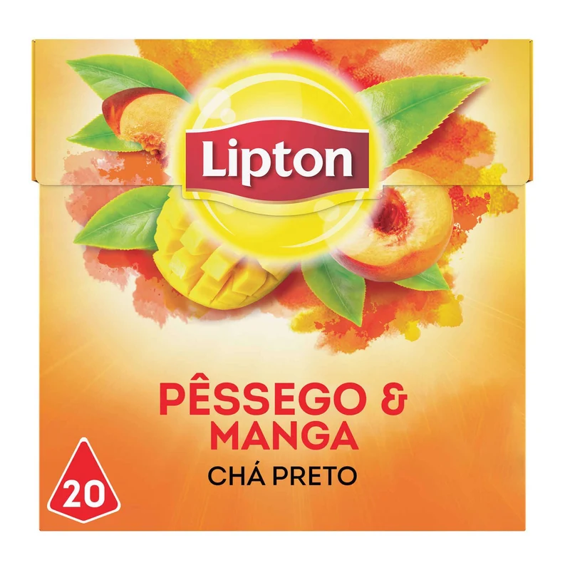 Lipton Peach and Mango Black Tea 20 Pyramid Bags