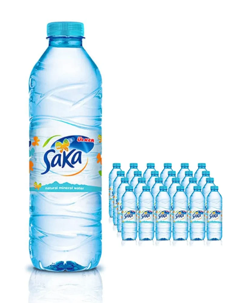 Saka Natural Mineral Water Multipack, 24 x 500 ml