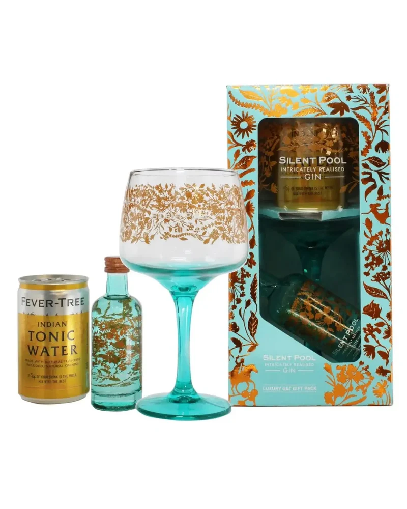 Silent Pool Gin & Tonic Miniature Gift Pack, 5 cl