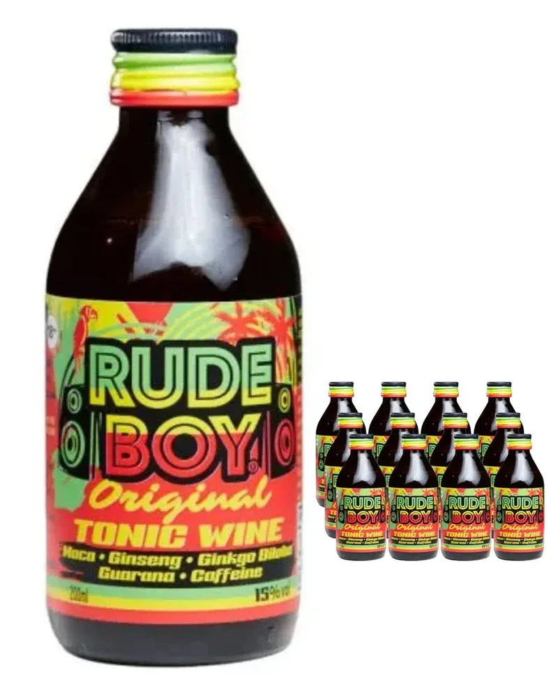 Rude Boy Original Tonic Wine, 12 x 200 ml