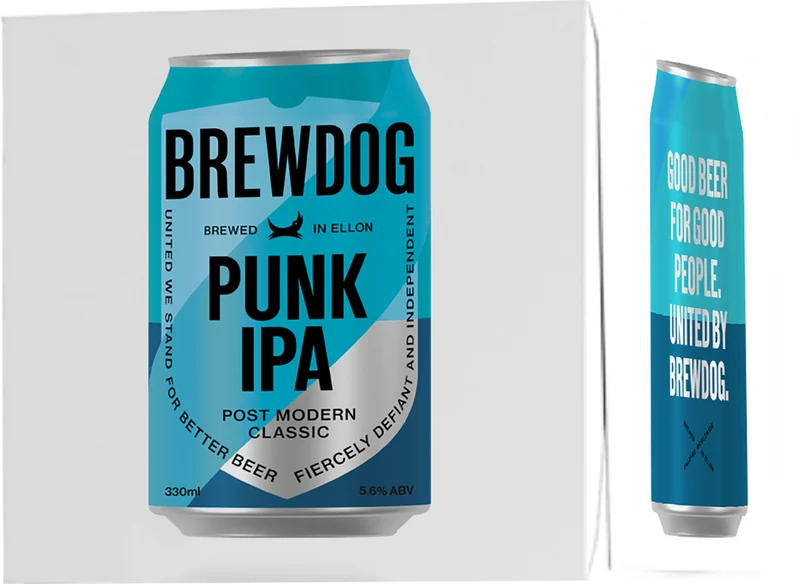 BrewDog Punk IPA 4 Pack (33cl Cans)