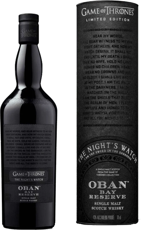 Game of Thrones Night Watch & Oban 70cl