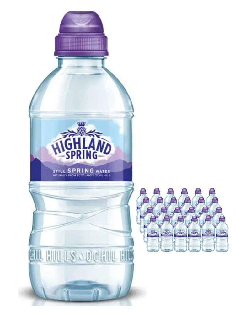 Highland Spring Still Water Bottle Multipack, 24 x 330 ml