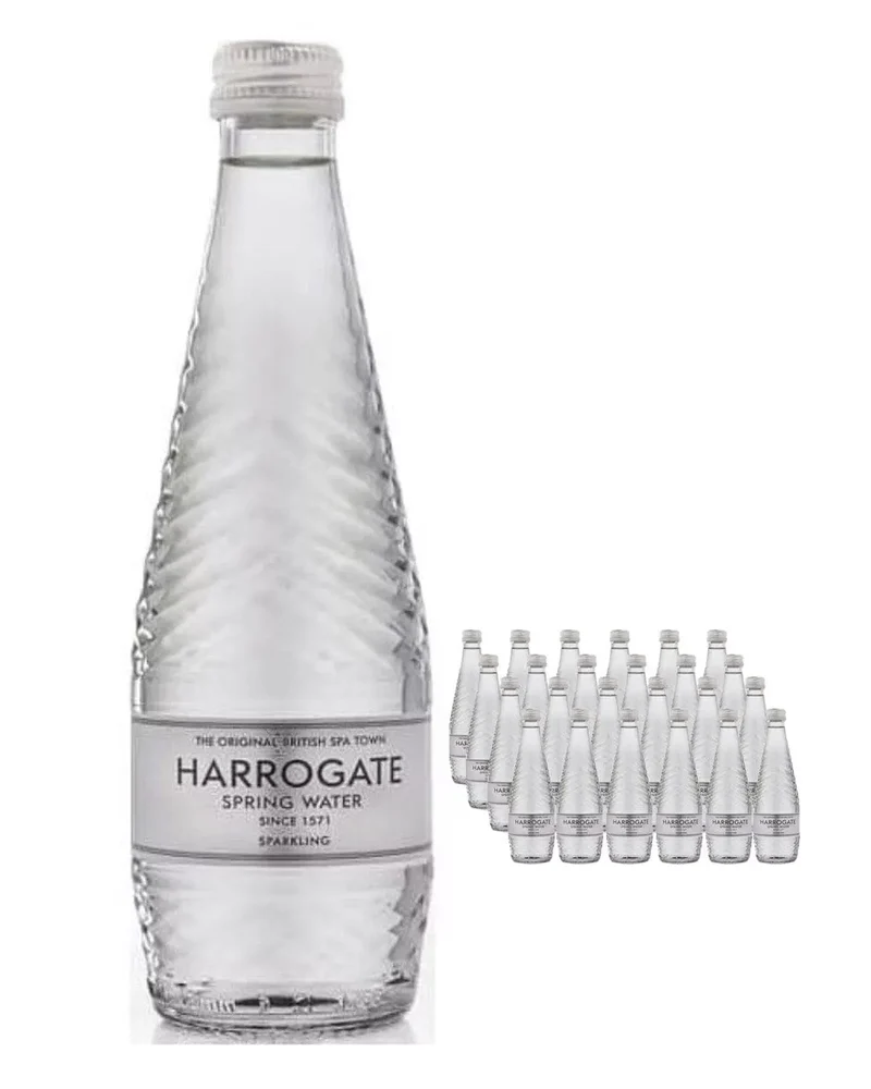Harrogate Spring Sparkling Water Bottle Multipack, 24 x 330 ml