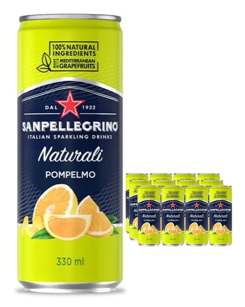 San Pellegrino Pompelmo Multipack, 12 x 330 ml