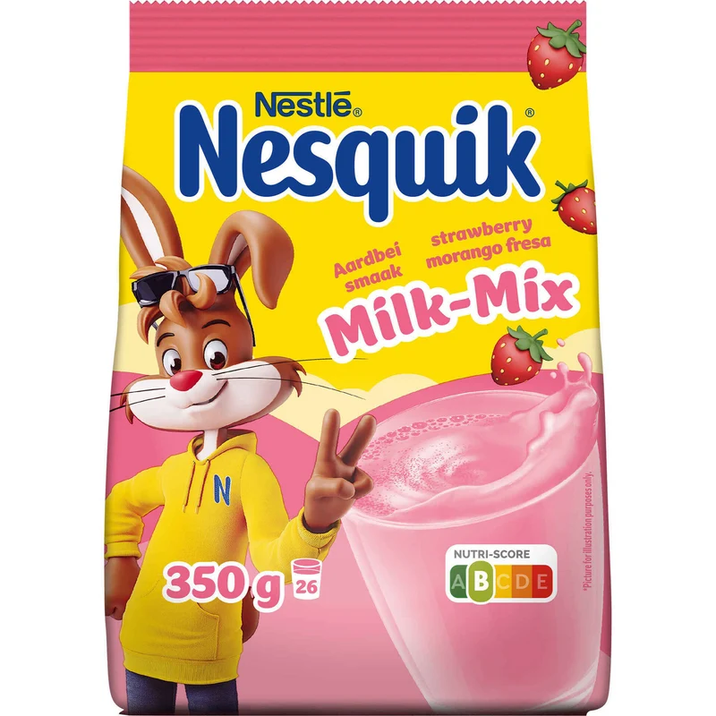 Nesquik Strawberry Milkshake Powder 350g