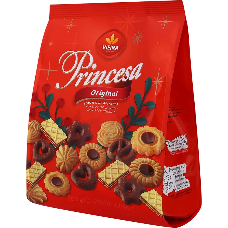 Vieira Princesa Biscuit Assortment 200g