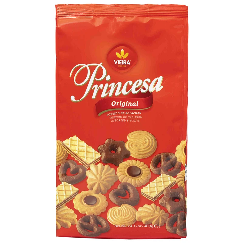 Vieira Princesa Biscuit Assortment 400g