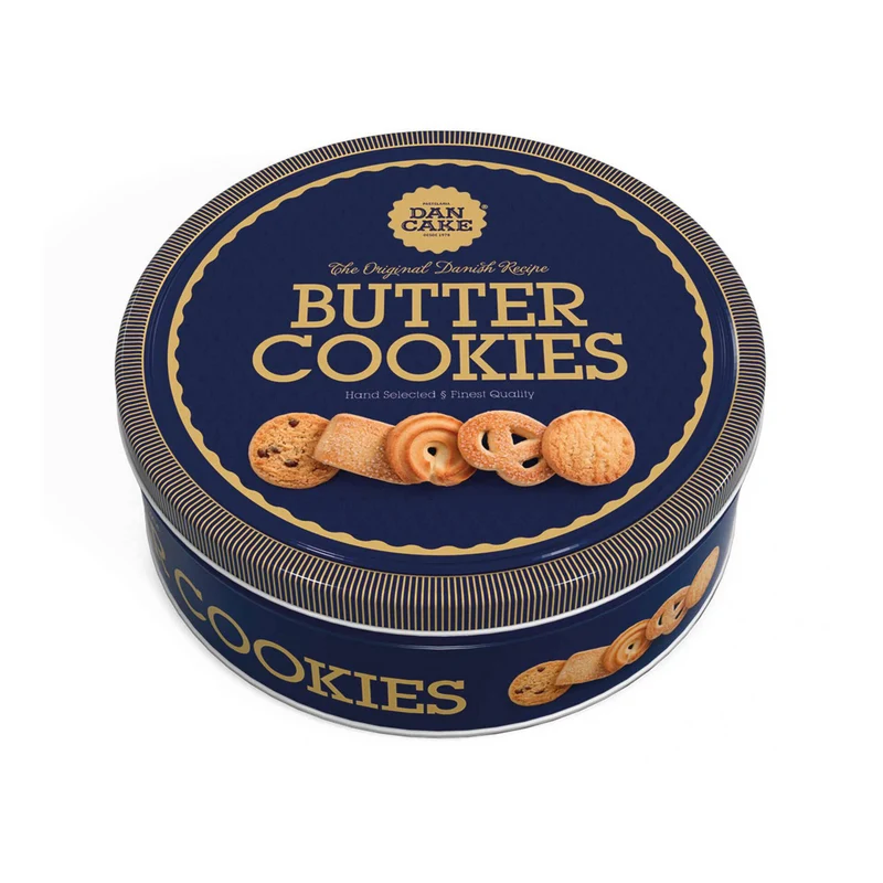 Dan Cake Butter Cookies Assortment Tin 454g