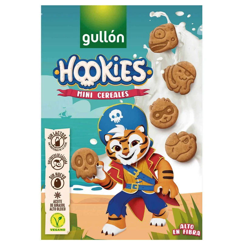 Gullón Hookies Mini Cereal Biscuits 250g