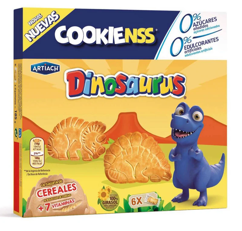 Artiach Dinosaurus 0% Added Sugars 185g