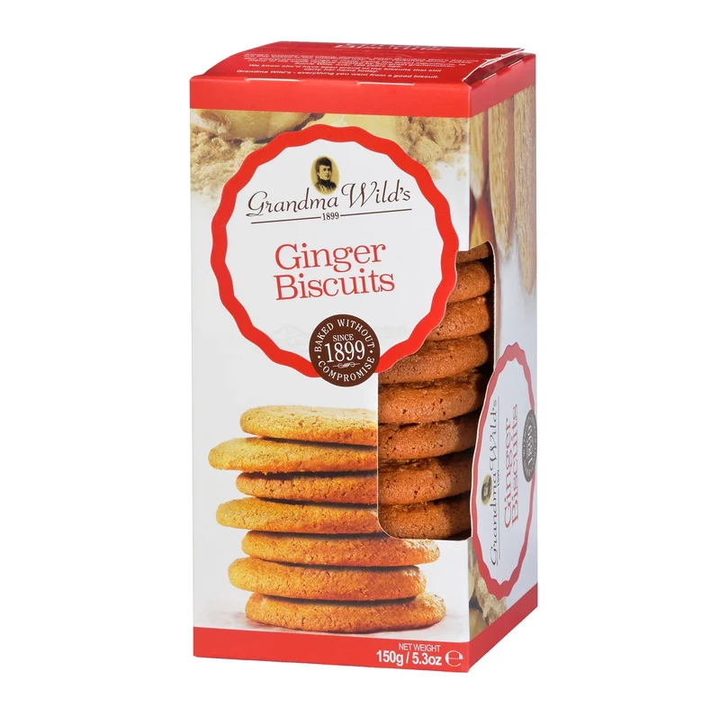 Grandma Wild's Ginger Crunchy Cookies 200g