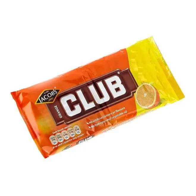McVitie's Club Orange 6 x 22g