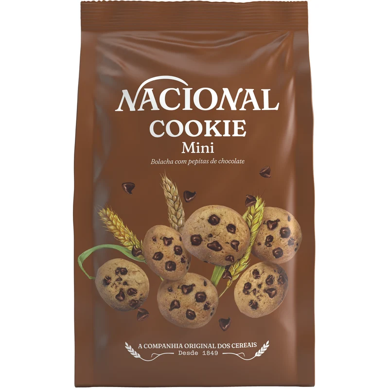 Nacional Mini Cookies Chocomax Chocolate Chips 120g