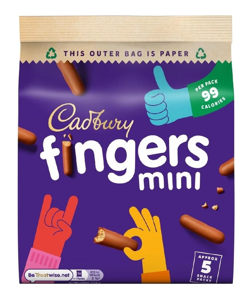 Cadbury Mini Fingers 110g