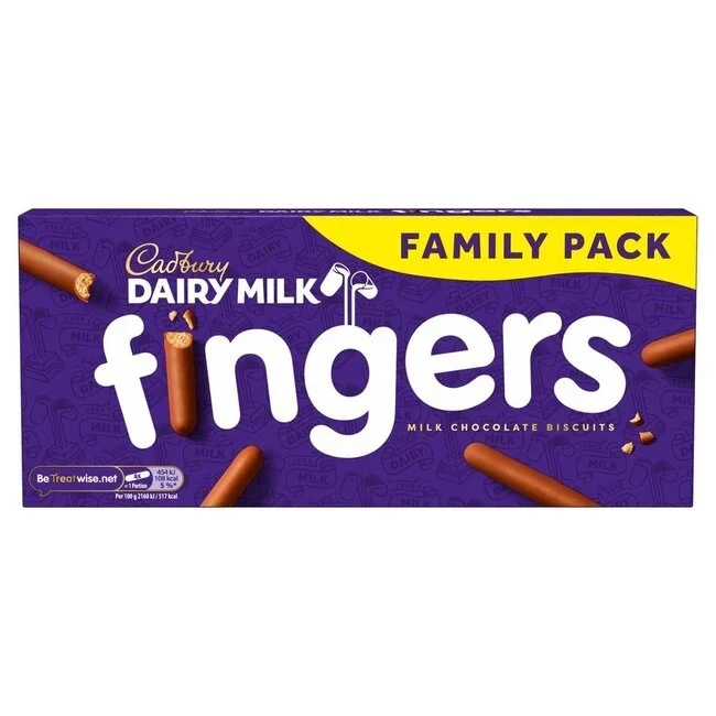 Cadbury Dairy Milk Chocolate Fingers 114g
