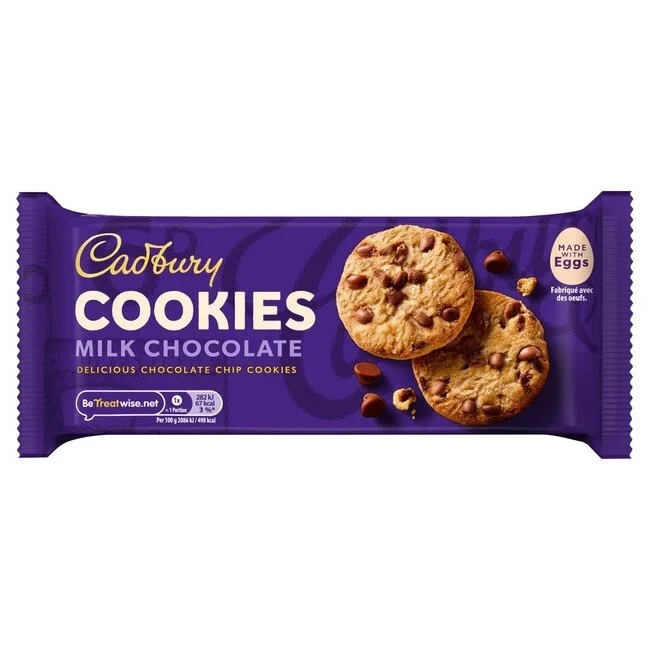 Cadbury Milk Chocolate Chip Cookies 135g