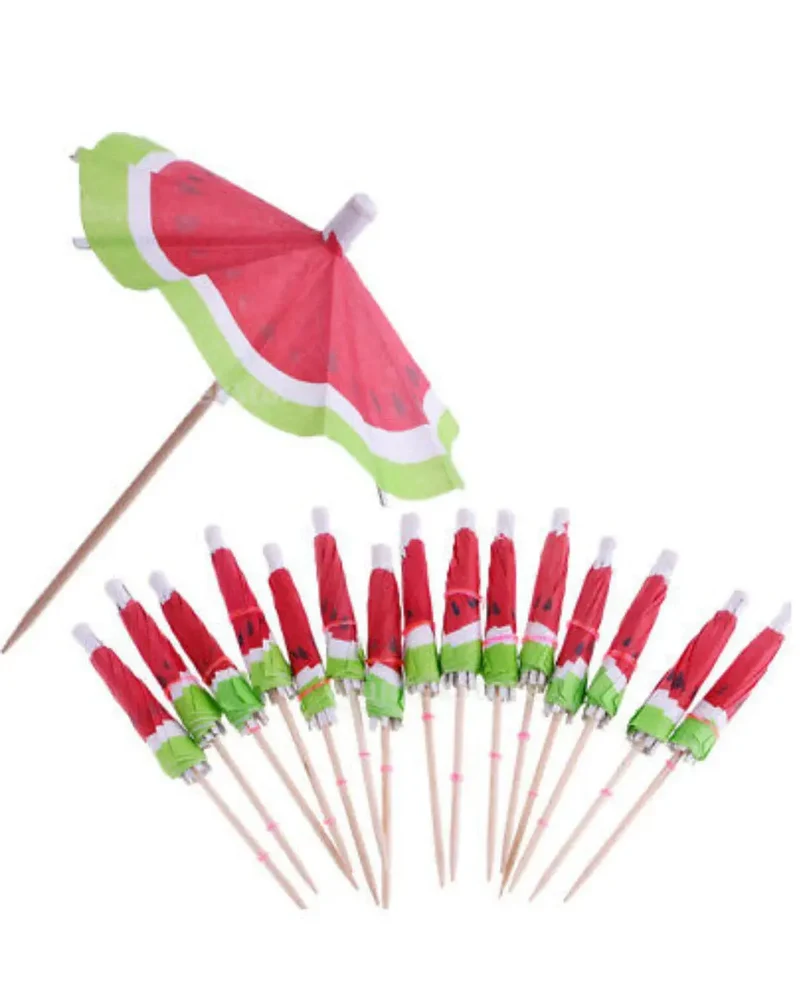 Cocktail Umbrellas Watermelon