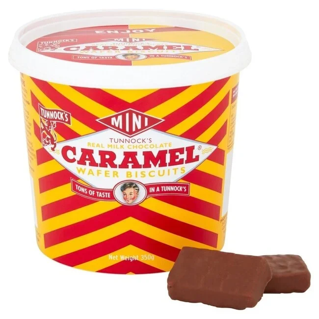 Tunnock's Mini Caramel Wafers 300g