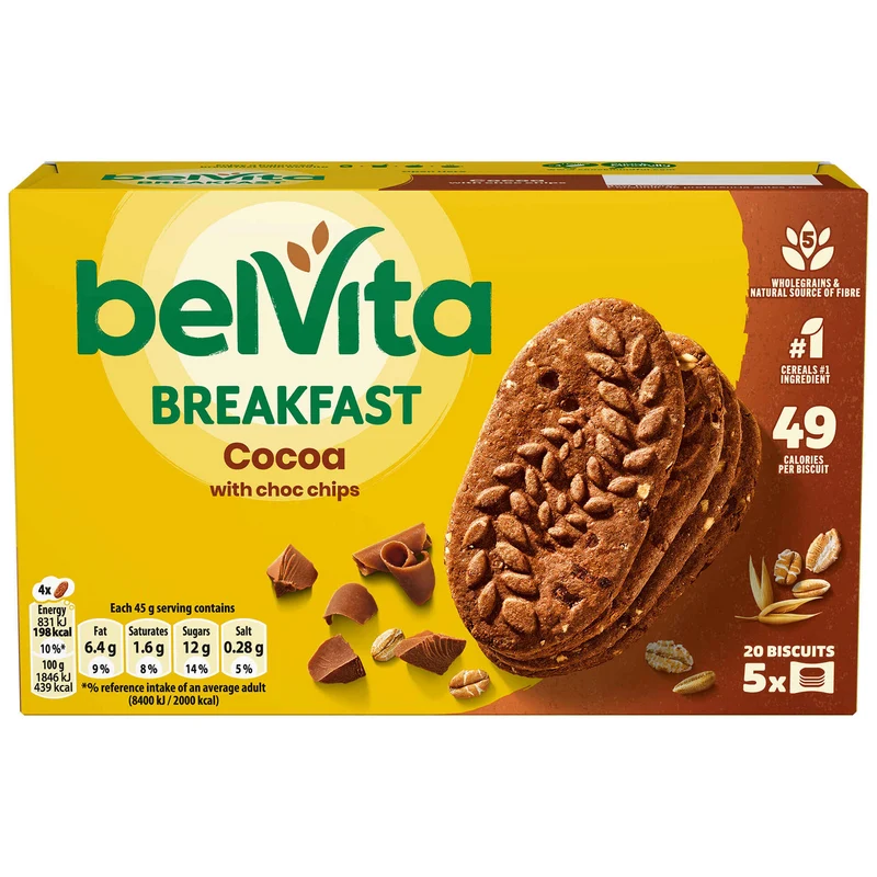 belVita Breakfast Chocolate and Cereal 225g