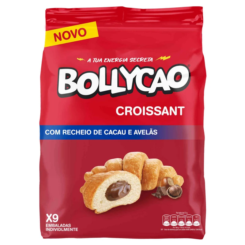 Bollycao Chocolate Filled Croissants 378g