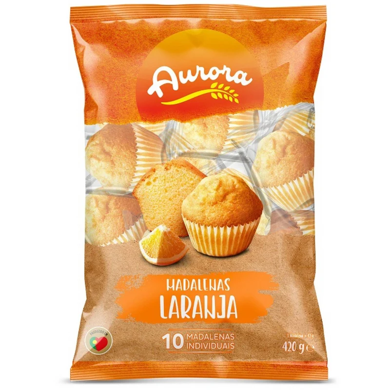 Aurora Orange Madeleines 10 Pack