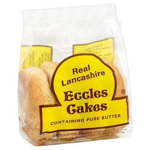 Real Lancashire Eccles Cakes 4 Pack