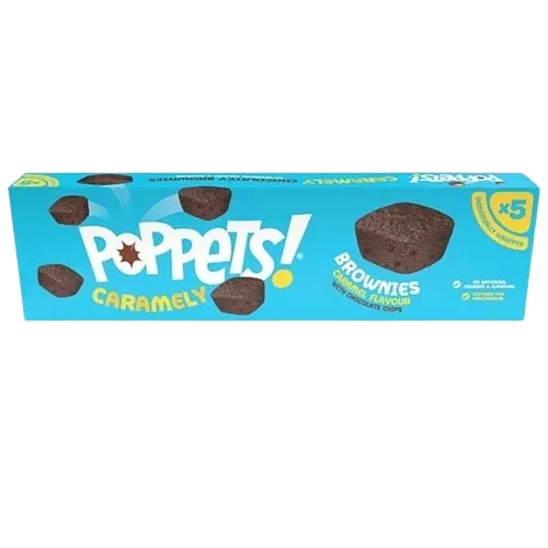 Poppets Caramely Brownies 5 x 25g