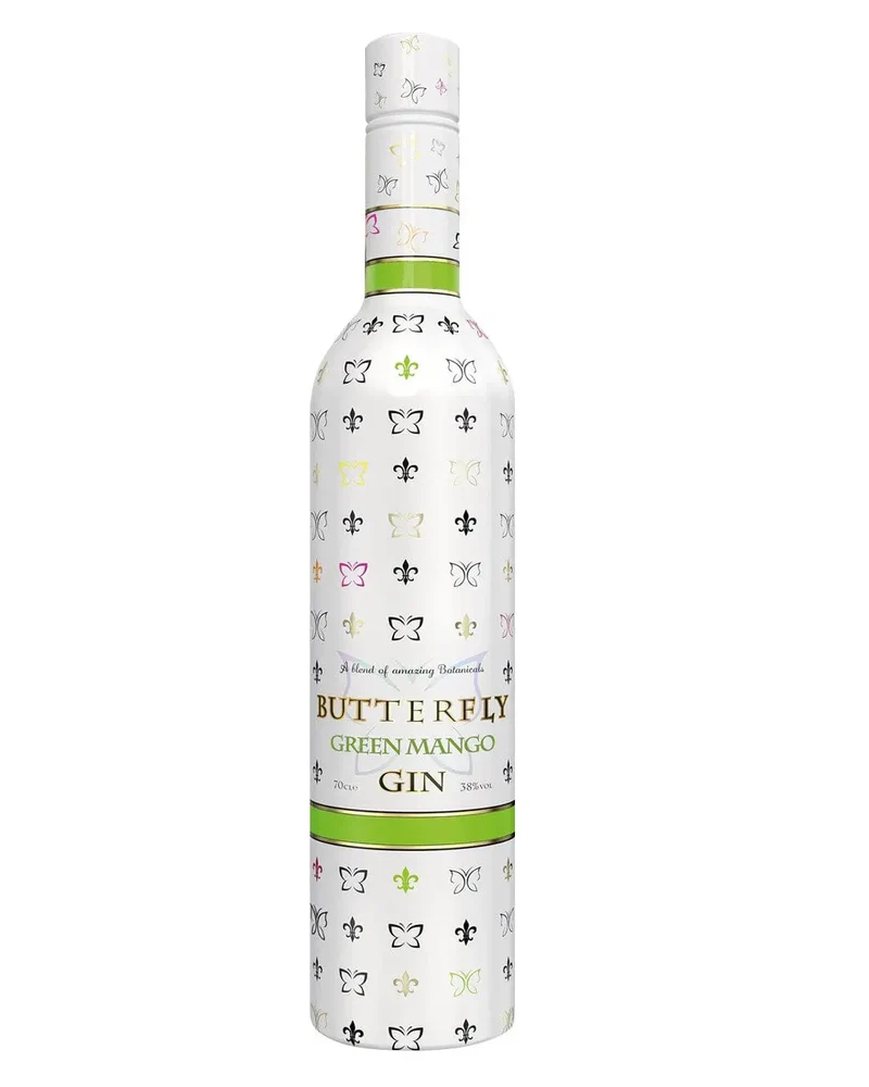 Butterfly Green Mango Gin, 70 cl