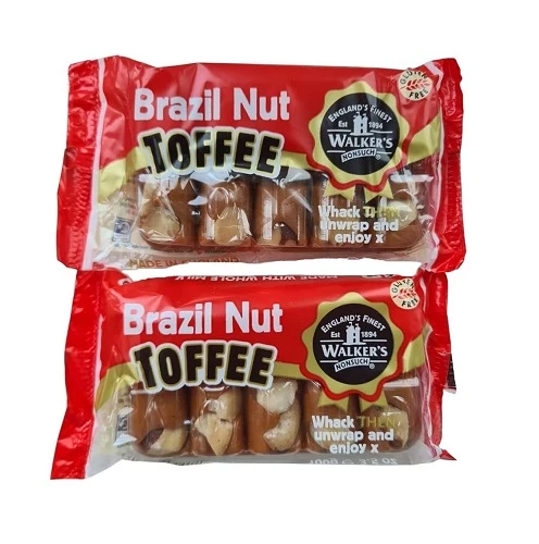 Walker's Nonsuch Brazil Nut Toffee 100g