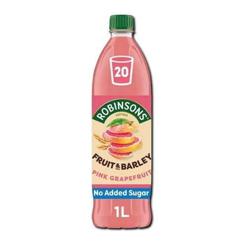 Robinsons Fruit and Barley Pink Grapefruit Squash 1L