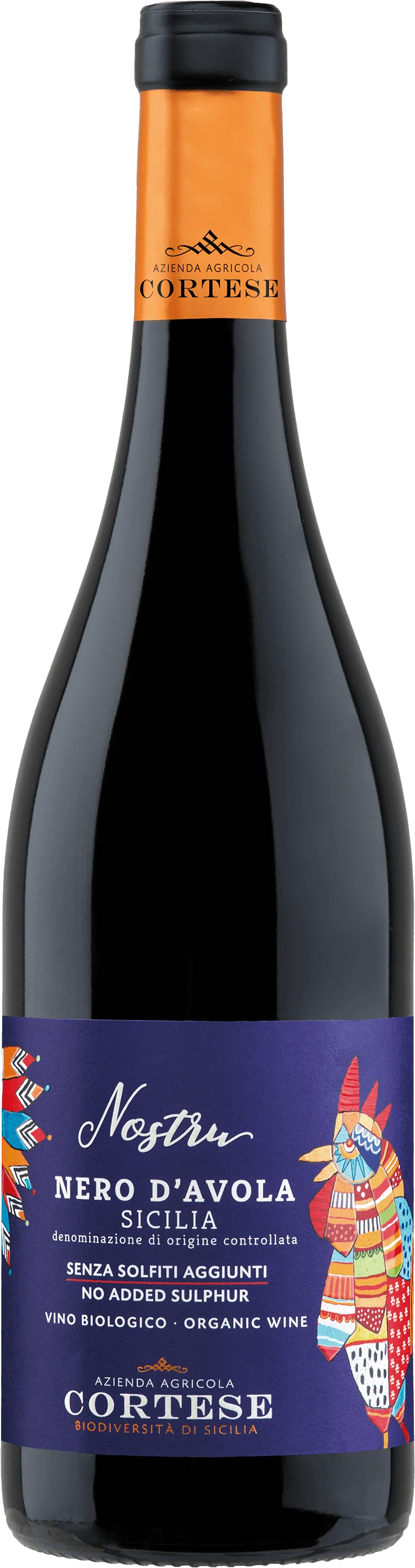Cortese Nostru Nero d'Avola NAS Organic