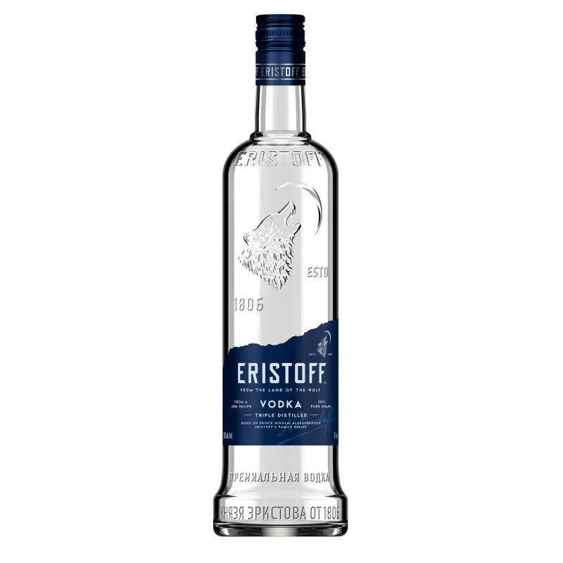 Eristoff Vodka 700ml 37.5% ABV